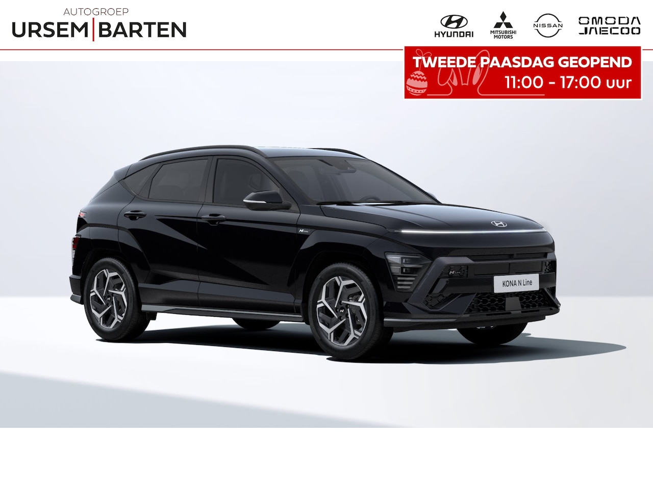 Hyundai Kona - 1.6 GDI HEV N Line Voordeel Actie, van € 43.060,- voor € 37.560,- - AutoWereld.nl