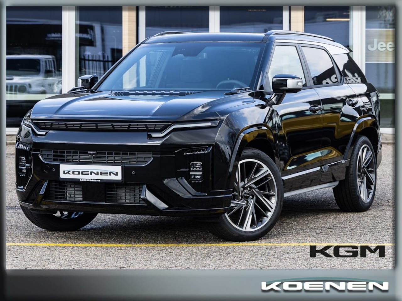 KGM Actyon - Hybrid 1.5  T-Gdi Titanium Auto. Titanium 10 jaar garantie/ Space Black - AutoWereld.nl