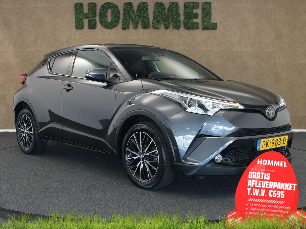 Toyota C-HR - 1.2 Executive - ORIGINEEL NEDERLANDSE AUTO - NAVIGATIE - ADAPTIEVE CRUISE CONTROL - STOELV - AutoWereld.nl