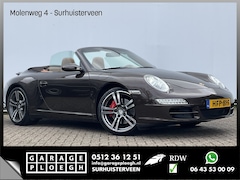 Porsche 911 Cabrio - 3.8 355pk Carrera 4S H6 Cruise Carplay Voll.onderhoud NAP