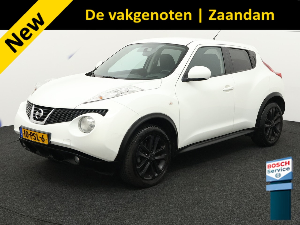 Nissan Juke - 1.6 Acenta Eco Trekhaak, Airco auto, Android auto, Bluetooth, Cruise control, Pioneer syst - AutoWereld.nl