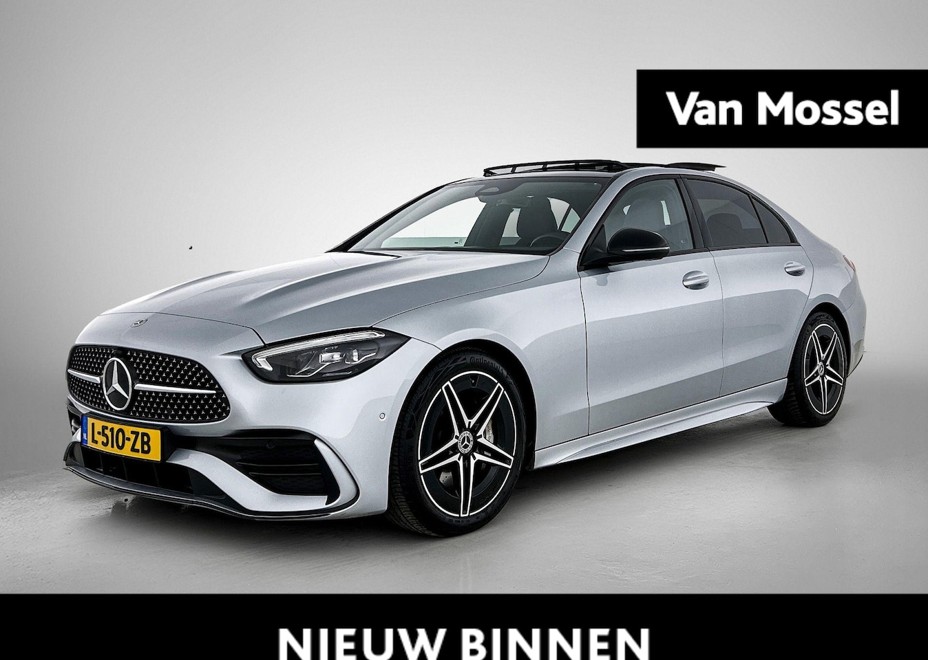 Mercedes-Benz C-klasse - 180 AMG Line | WORDT VERWACHT | PANORAMADAK | ELEKTRISCHE STOELEN | DODEHOEKSENSOR | - AutoWereld.nl
