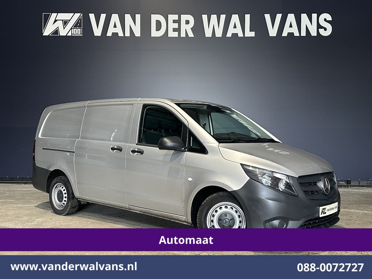 Mercedes-Benz Vito - 114 CDI 136pk 9G-Tronic Automaat L2H1 Euro6 Airco | Camera | Navigatie | Apple Carplay Cru - AutoWereld.nl