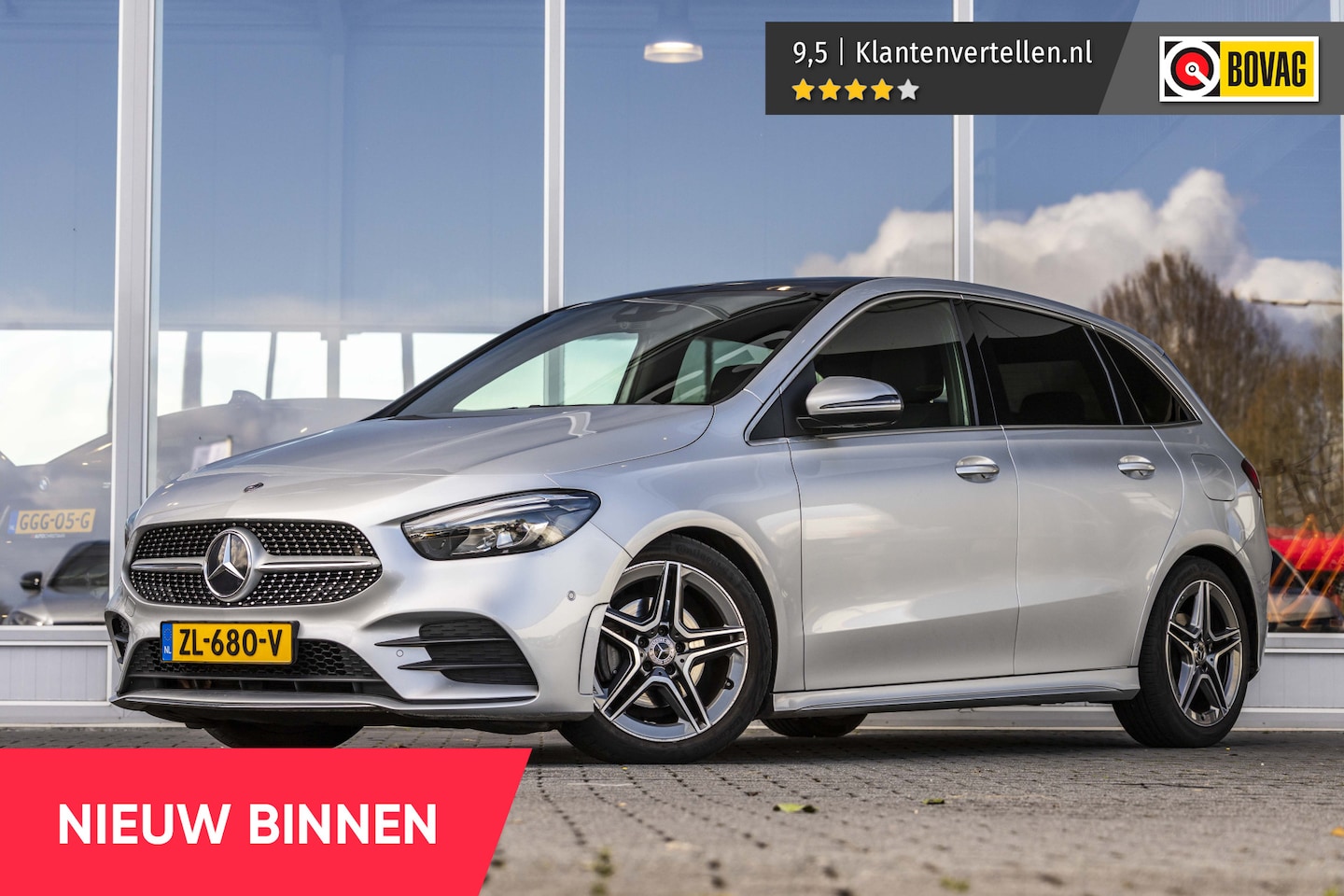 Mercedes-Benz B-klasse - 180 Business Solution AMG | Pano | Carplay | Camera - AutoWereld.nl