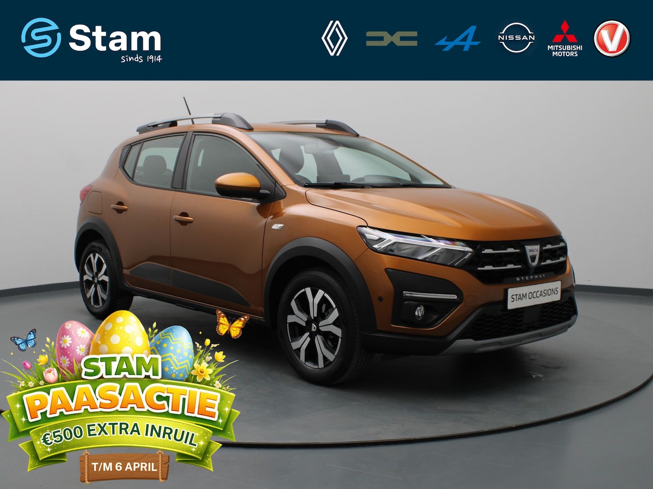 Dacia Sandero Stepway - TCe Comfort 90pk Camera | Cruise | Navi | Parkeersens. v+a - AutoWereld.nl