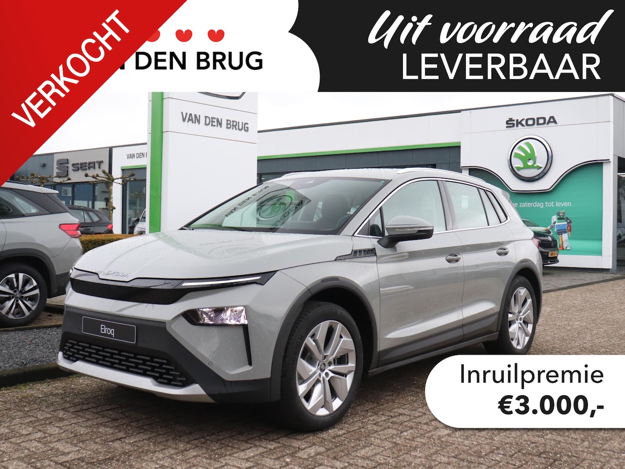 Skoda Elroq - 60 Business Edition | Trekhaak | 20inch Vega | Camera | Stoelverwarming | Adaptieve cruise - AutoWereld.nl