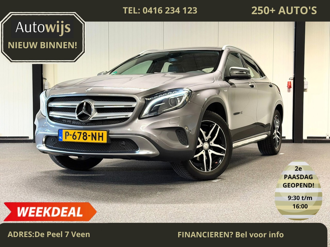 Mercedes-Benz GLA-Klasse - 200 Prestige|XENON|NAVI|FACELIFT|AUT|STOELVERW - AutoWereld.nl