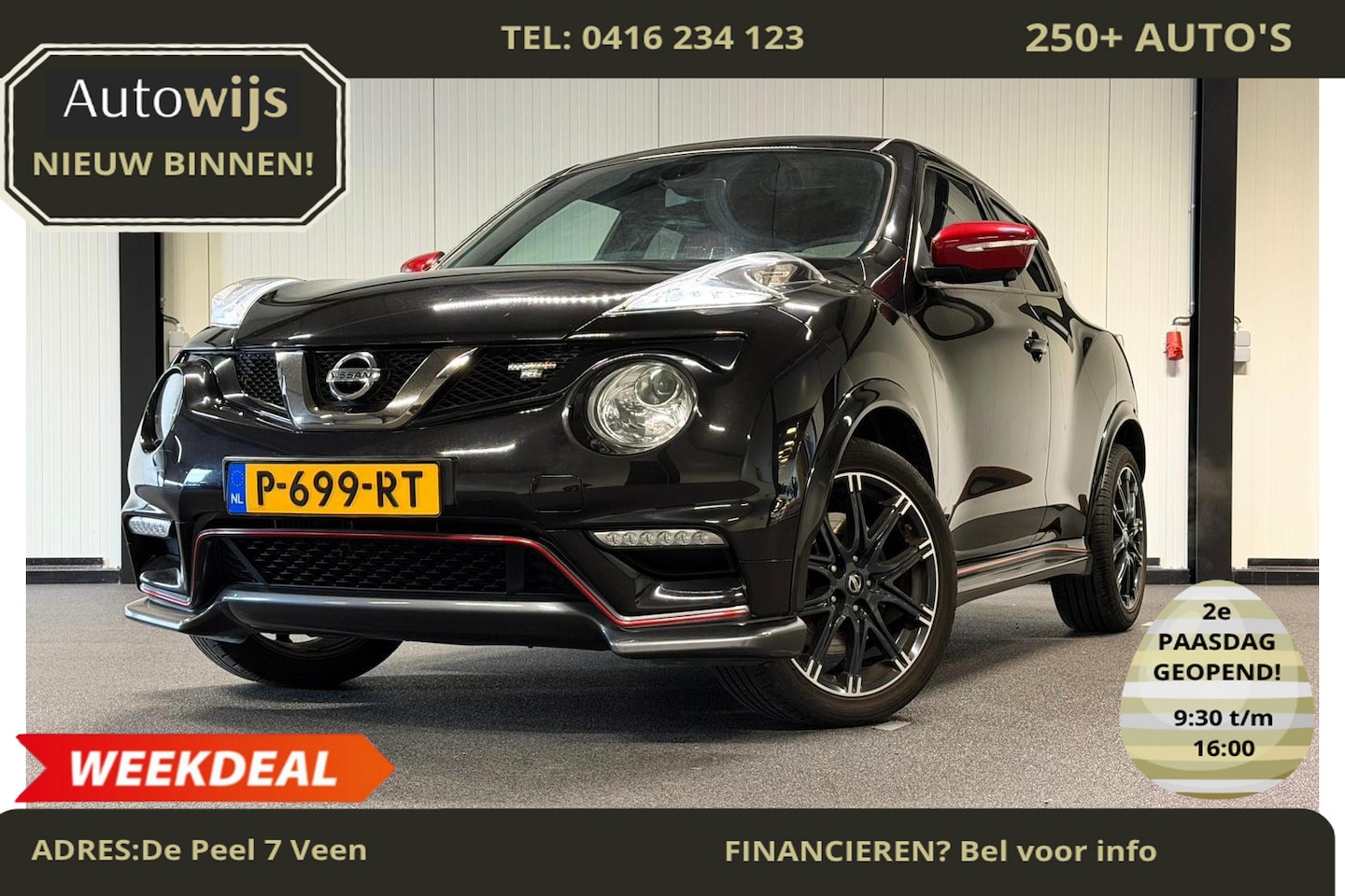 Nissan Juke - 1.6 DIG-T Nismo RS|SCHAALSTOELEN|360CAM|218PK|CLIMA - AutoWereld.nl