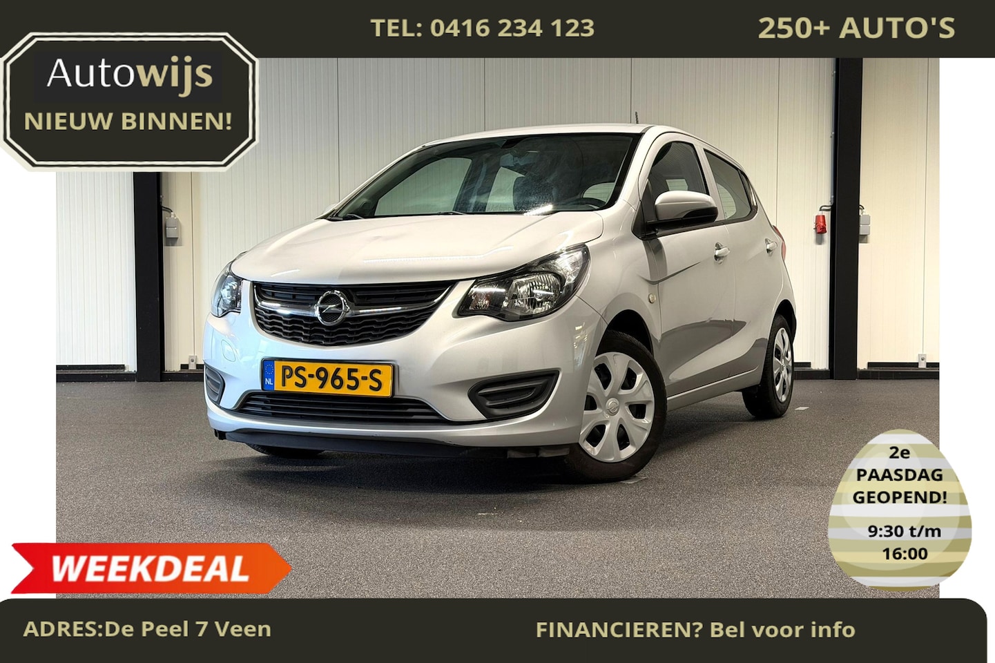 Opel Karl - 1.0 ecoFLEX Edition|NAVI|DAB+|NL AUTO|AIRCO| - AutoWereld.nl