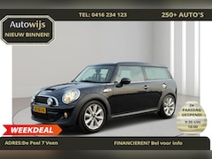 MINI Clubman - 1.6 Cooper S Chili|NL AUTO|LEDER|PANO|NAVI|184PK|XENON