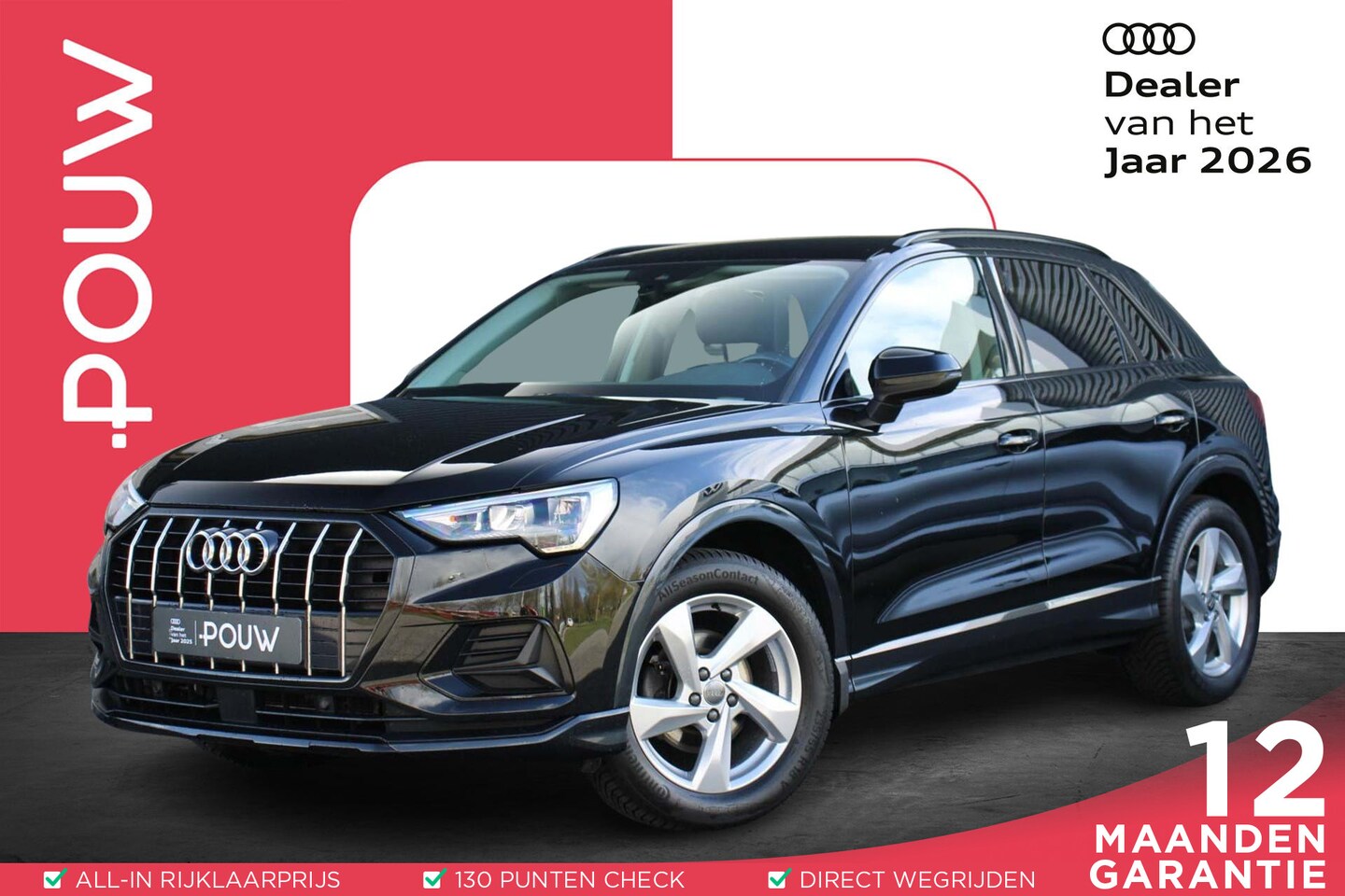 Audi Q3 - 35 TFSI 150pk S-tronic S Line Pro Line | Trekhaak | Stoelverwarming | Adaptieve Cruise | D - AutoWereld.nl