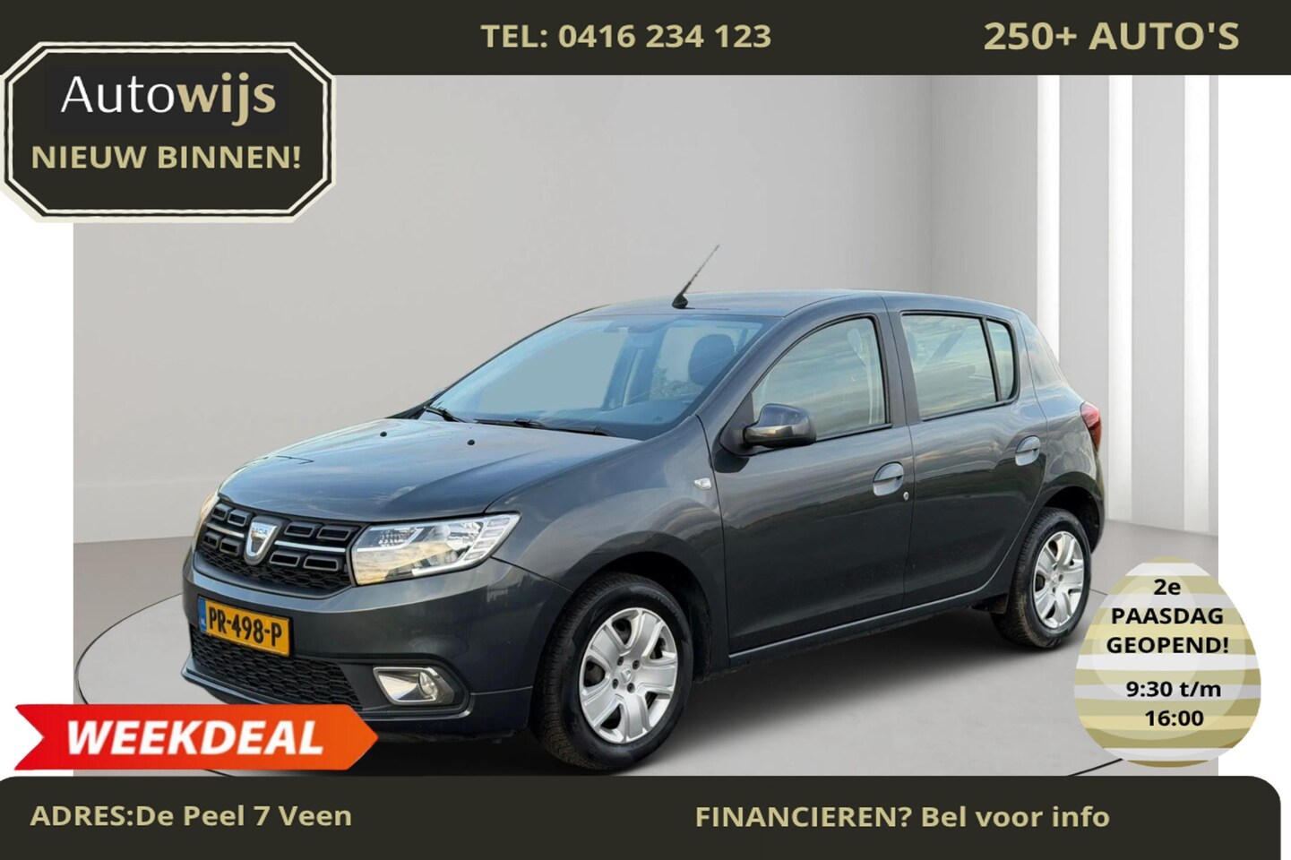 Dacia Sandero - 0.9 TCe Laureate|AUTOMAAT|NAVI|AIRCO|5-DEU - AutoWereld.nl
