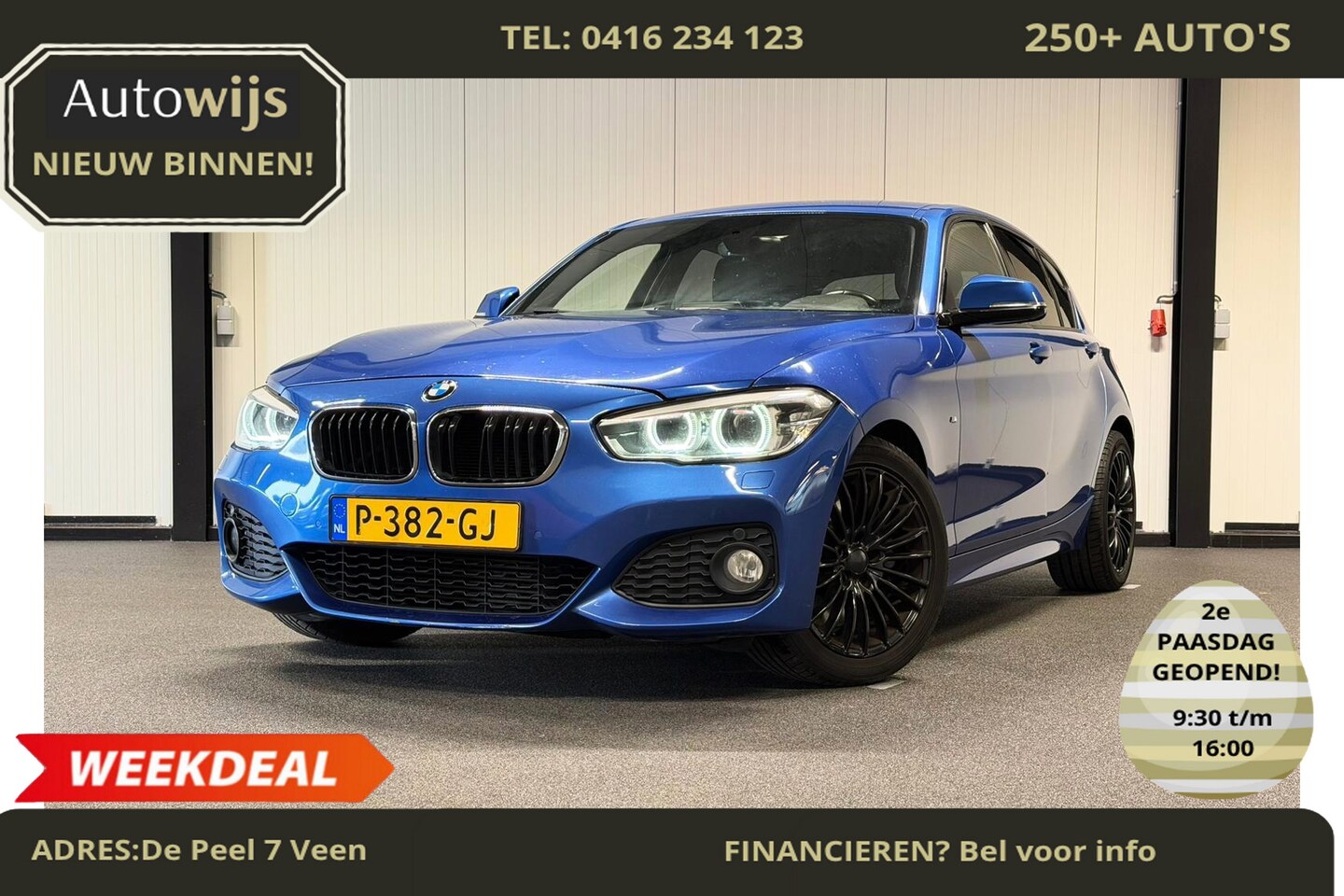 BMW 1-serie - 120i M Sport|ALCANTARA|NAVI|LED|PDC|CLIMA|LM-VELG| - AutoWereld.nl