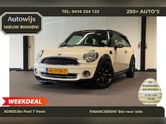 MINI Clubman - 1.6 Cooper|PANO|HALF LEER|STOELVERW