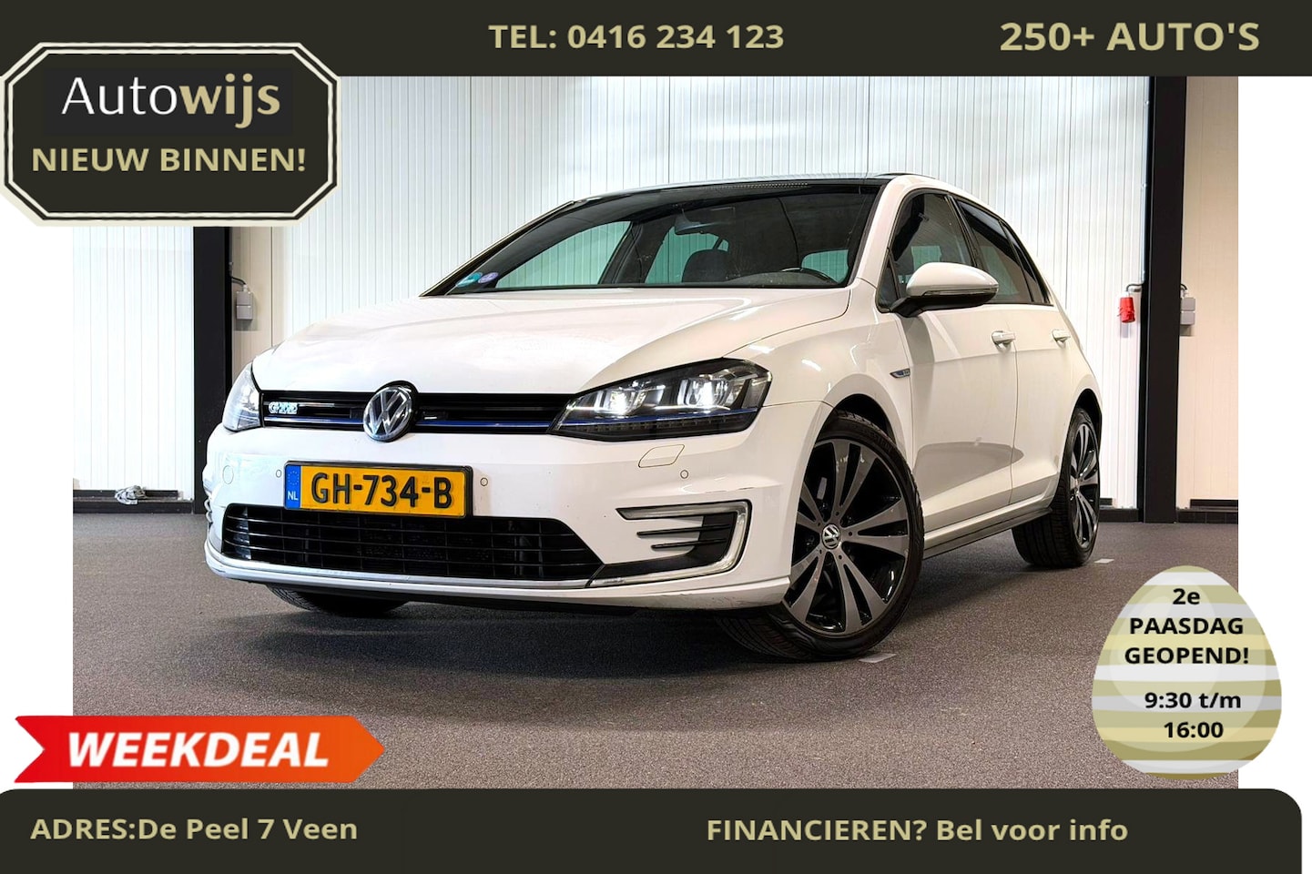 Volkswagen Golf - 1.4 TSI GTE|PANO|NL AUTO|LED|PDC|STOELVERWARM - AutoWereld.nl