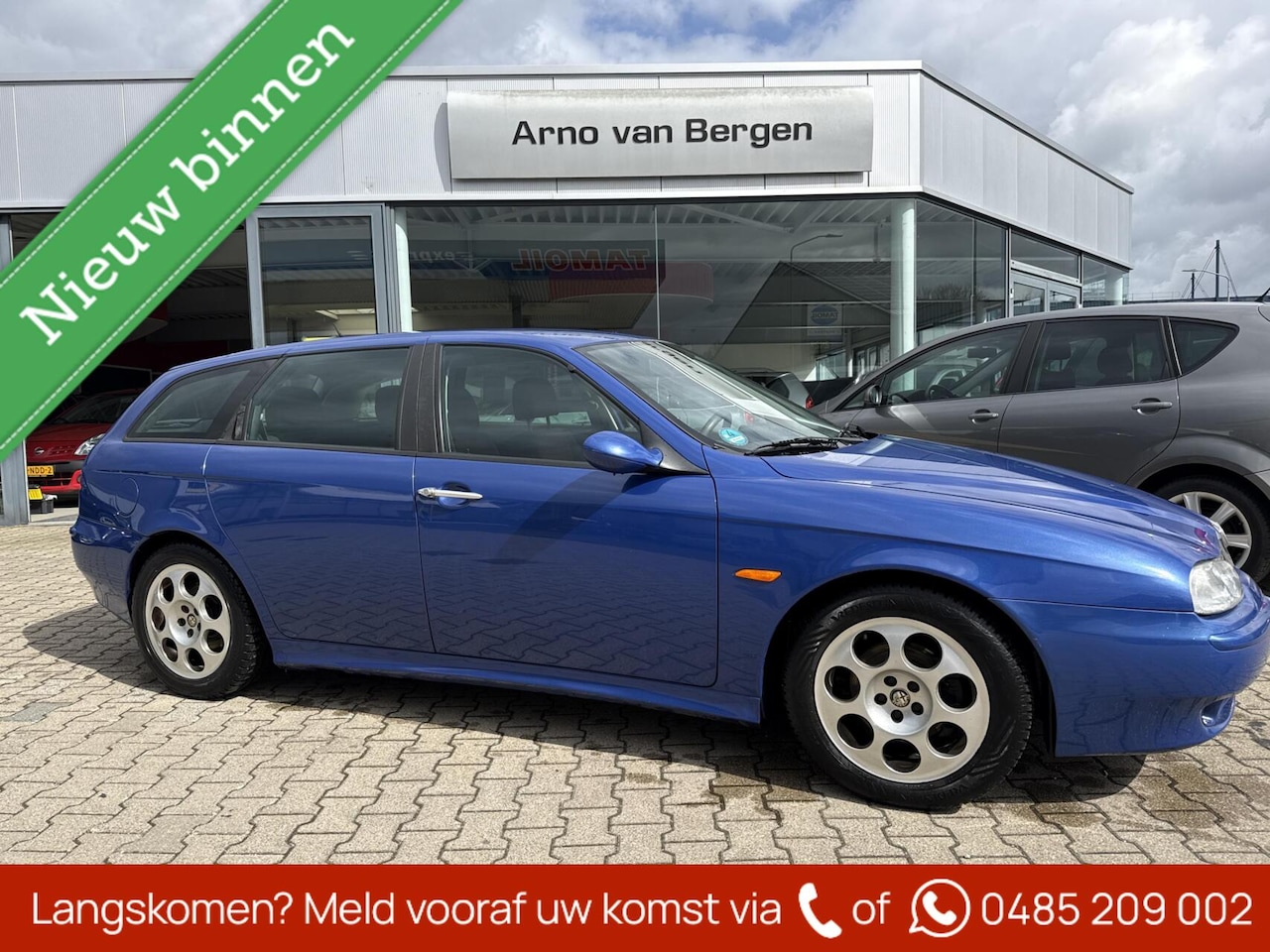 Alfa Romeo 156 Sportwagon - 1.8 T.Spark Edizione Limitata 1.8 T.Spark Edizione Limitata, de laatste eigenaar heeft hem 17 jaar gehad, liefhebbersaut - AutoWereld.nl