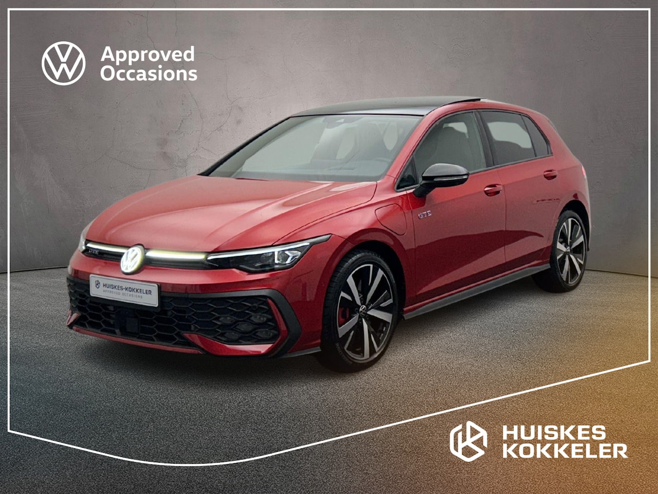 Volkswagen Golf - GTE 1.5 TSI eHybrid 272pk DSG Automaat Trekhaak, Lederen bekleding, Panoramadak, 360 camer - AutoWereld.nl