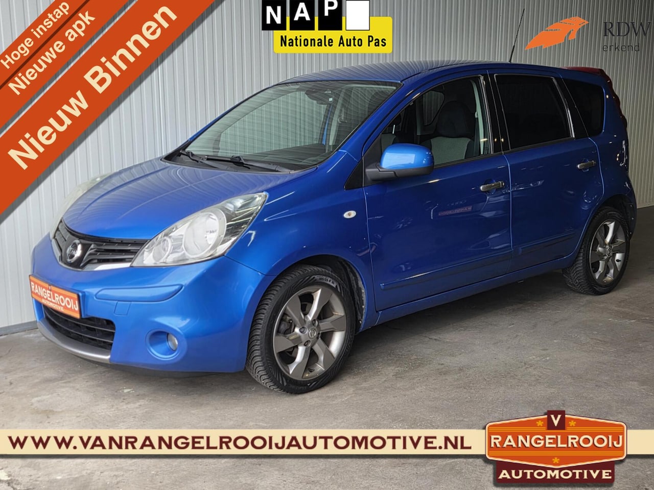 Nissan Note - 1.4 Connect Edition 1.4 Connect Edition, airco, cruise, navi, 16" lmv, bluetooth - AutoWereld.nl