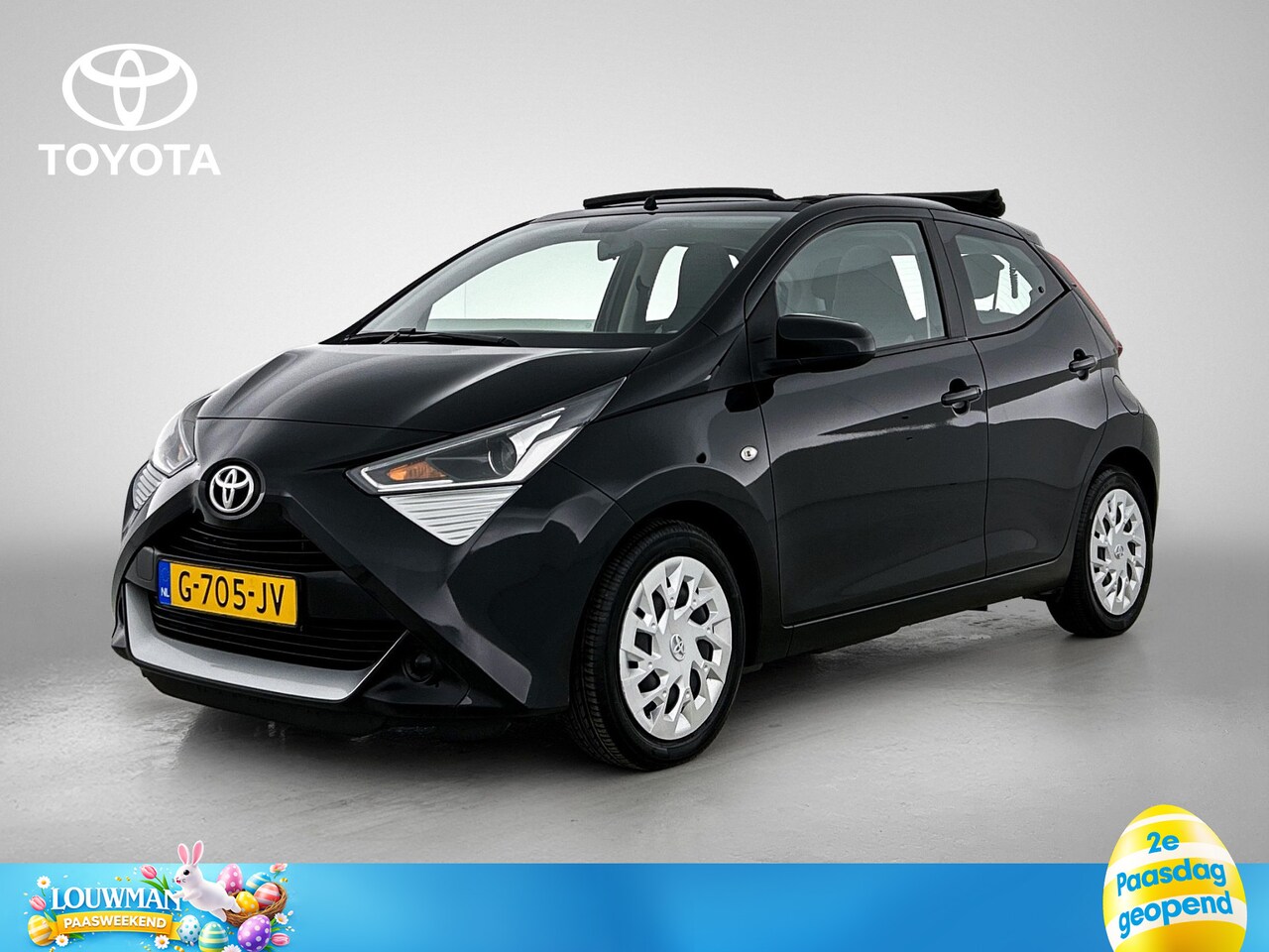 Toyota Aygo - 1.0 VVT-i x-play Cabriodak Open dak | Airco | 5 Deurs | - AutoWereld.nl