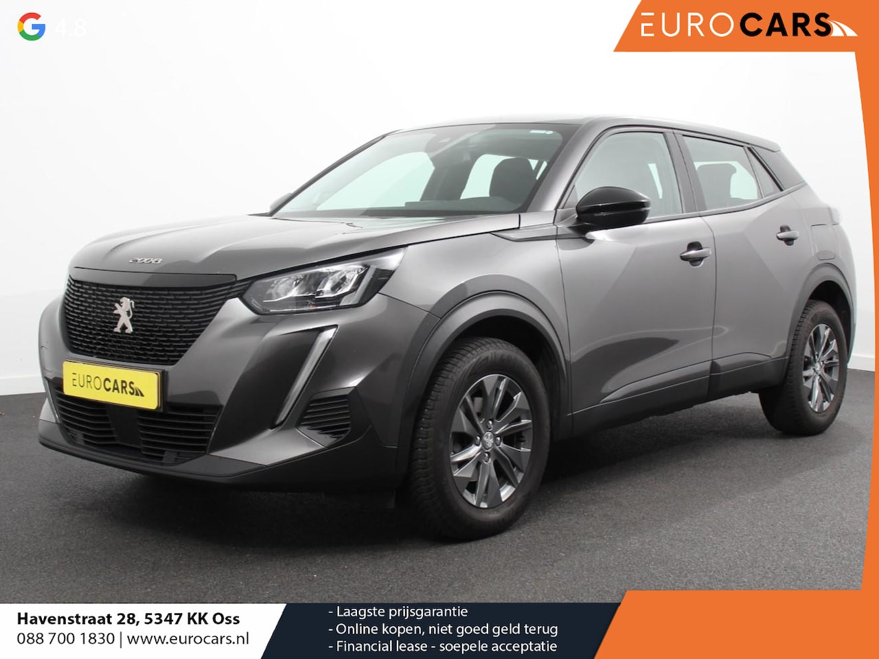 Peugeot 2008 - 1.2 PureTech Active Pack | Navigatie | Airco | Cruise Control | Led | Parkeer sensoren - AutoWereld.nl