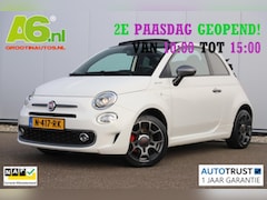 Fiat 500 C - 1.0 Hybrid Sport Cabrio 16 inch LMV Half Leder Navigatie Carplay Android Climate Cruisecon