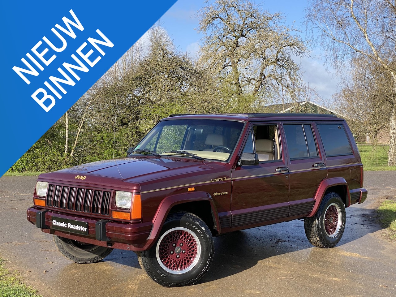 Jeep Cherokee - 4.0 LIMITED 4x4, AUTOMAAT, ZEER NETJES! - AutoWereld.nl