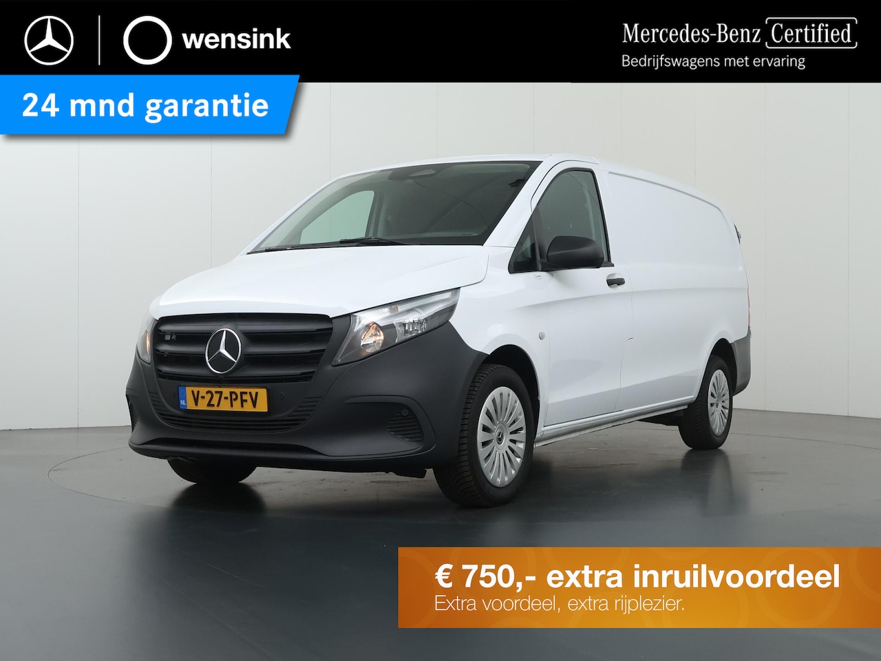 Mercedes-Benz Vito - 116 CDI L2 Pro | Navigatie | Digitale Radio | Achteruitrijcamera | Airco | Cruisecontrol | - AutoWereld.nl
