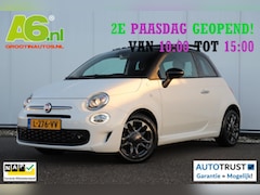 Fiat 500 - 1.0 Hybrid Hey Google Schuifdak 15 inch LMV Half Leder Carplay Navigatie Airco Cruise Cont