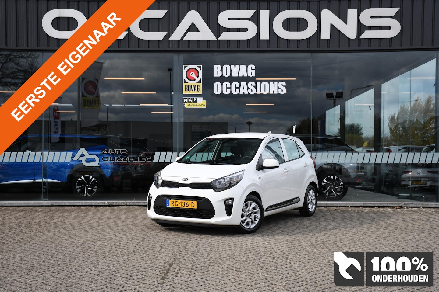 Kia Picanto - 1.0 CVVT Navigator 1 EIGENAAR/ APPLE CARPLAY - AutoWereld.nl
