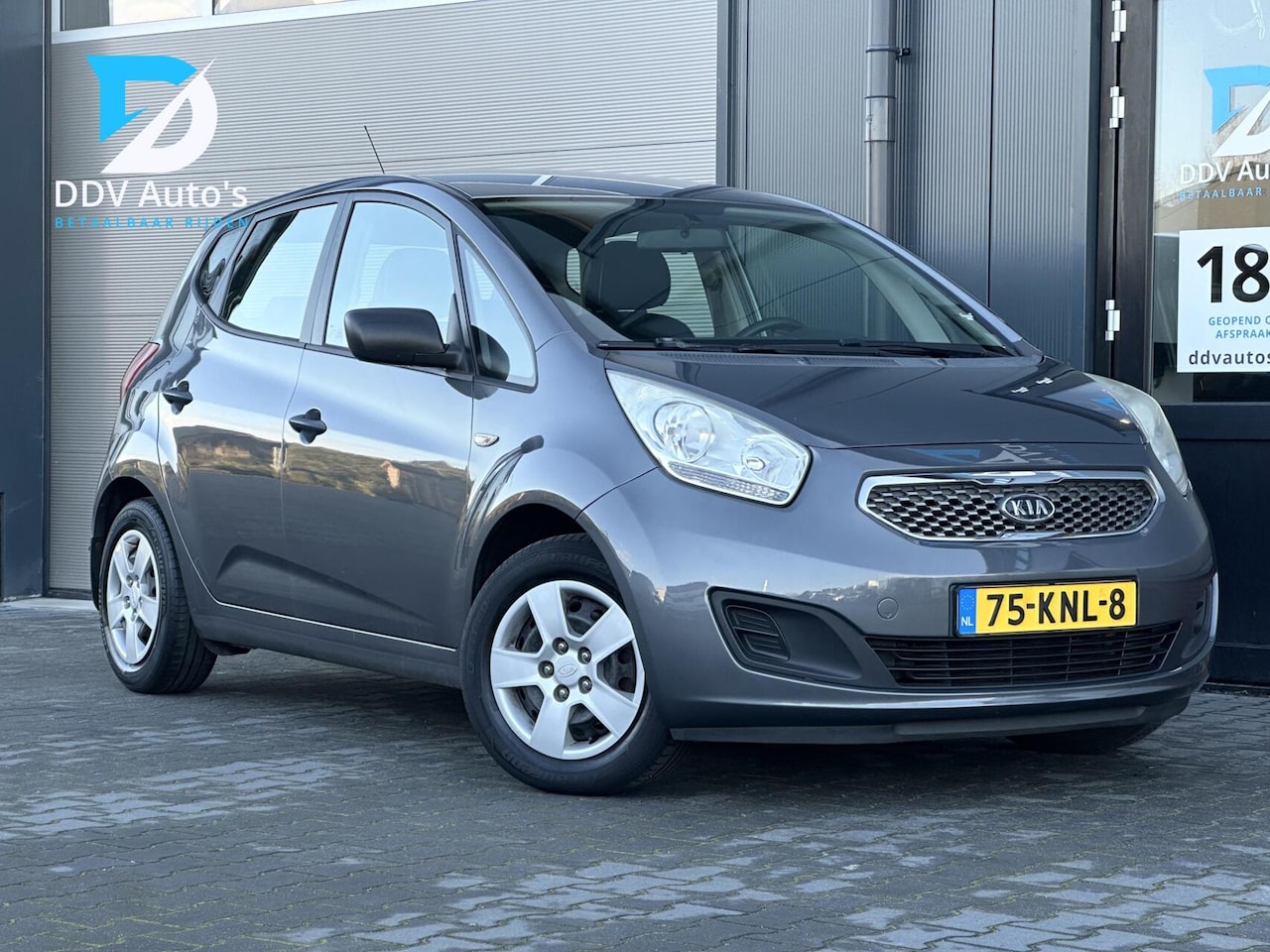 Kia Venga - 1.4/90pk CVVT X-tra|NAP|Trekhaak|Airco|Hoge instap|Isofix - AutoWereld.nl