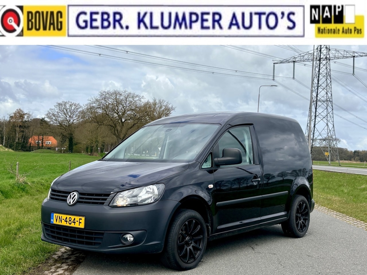 Volkswagen Caddy - 1.6 TDI MARGE, Navi, Cruise, Airco, Trekhaak, 16" LM, 3e Eig. - AutoWereld.nl