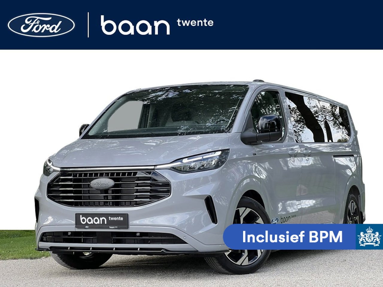 Ford Transit Custom - 320 2.0 TDCI L2H1 Limited DC | Baan Twente Edition | - AutoWereld.nl