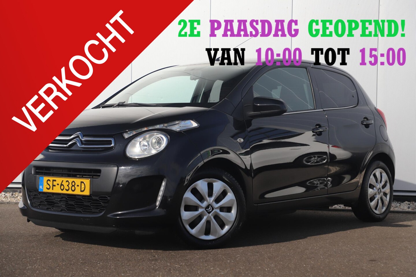 Citroën C1 - 1.0 e-VTi Feel Airco Radio Bluetooth Getint Glas Elektrische Ramen NAP! - AutoWereld.nl