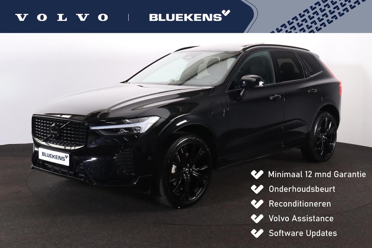 Volvo XC60 - T6 Recharge AWD Ultra Black Edition - Panorama/schuifdak - IntelliSafe Assist & Surround - - AutoWereld.nl