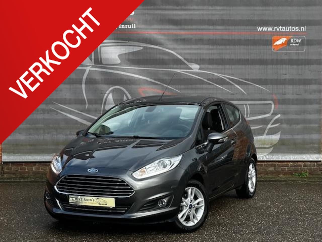 Ford Fiesta - 1.25 Titanium 1ste eigenaar,Uniek,Climatronic,Nieuwstaat,Garantie - AutoWereld.nl