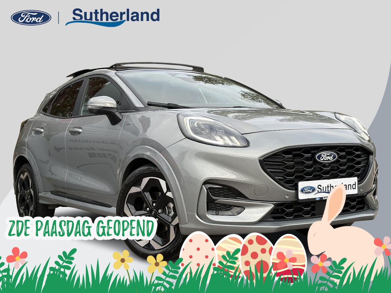 Ford Puma - 1.0 EcoBoost Hybrid ST-Line X 155pk Automaat | Panoramadak | Afneembare trekhaak | Winter - AutoWereld.nl