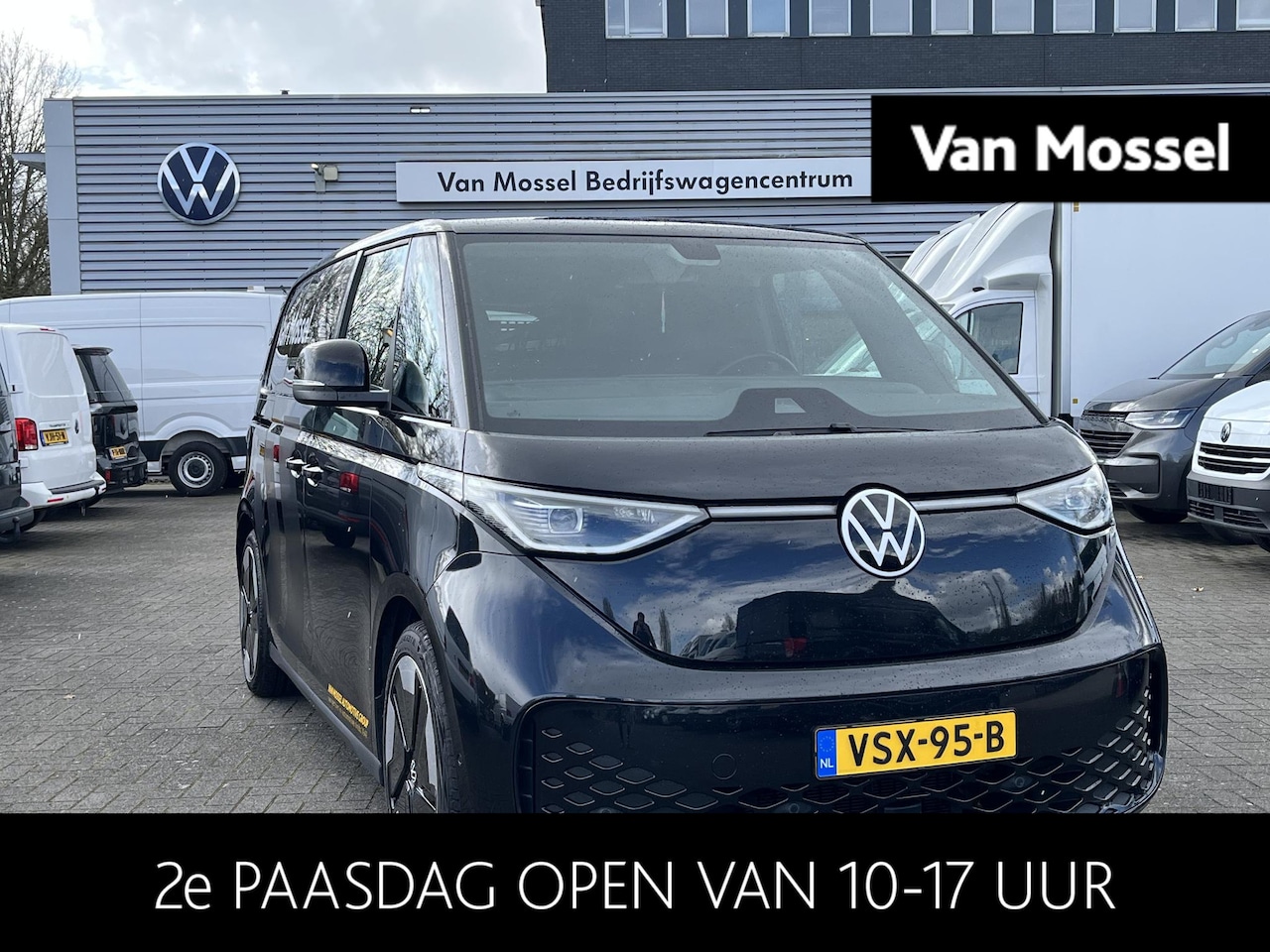 Volkswagen ID. Buzz Cargo - 77 kWh 204PK | SoH 100% | Automaat | Trekhaak | Verwarmbare Voorstoelen | Navigatie | Verw - AutoWereld.nl