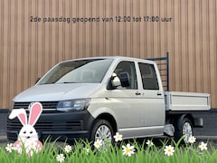 Volkswagen Transporter - 2.0 TDI L2H1 DC | BTW | Pick-up | 6 Pers. | Trekhaak | Apple Carplay | Cruise Control | St