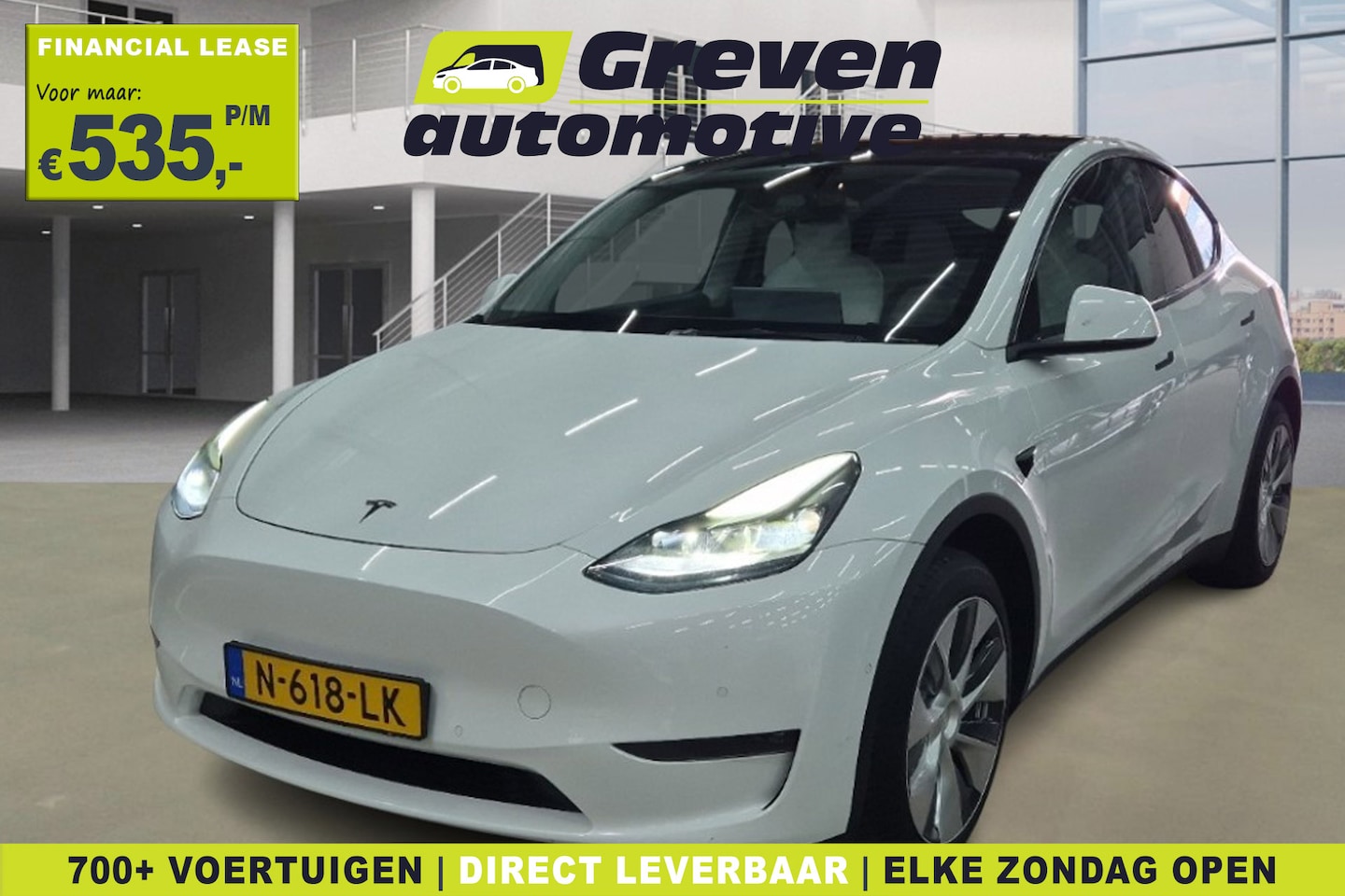 Tesla Model Y - Long Range AWD 75 kWh | VERWACHT | Snelladen | Autopilot | Pano | Camera | Memory | Stoel/ - AutoWereld.nl