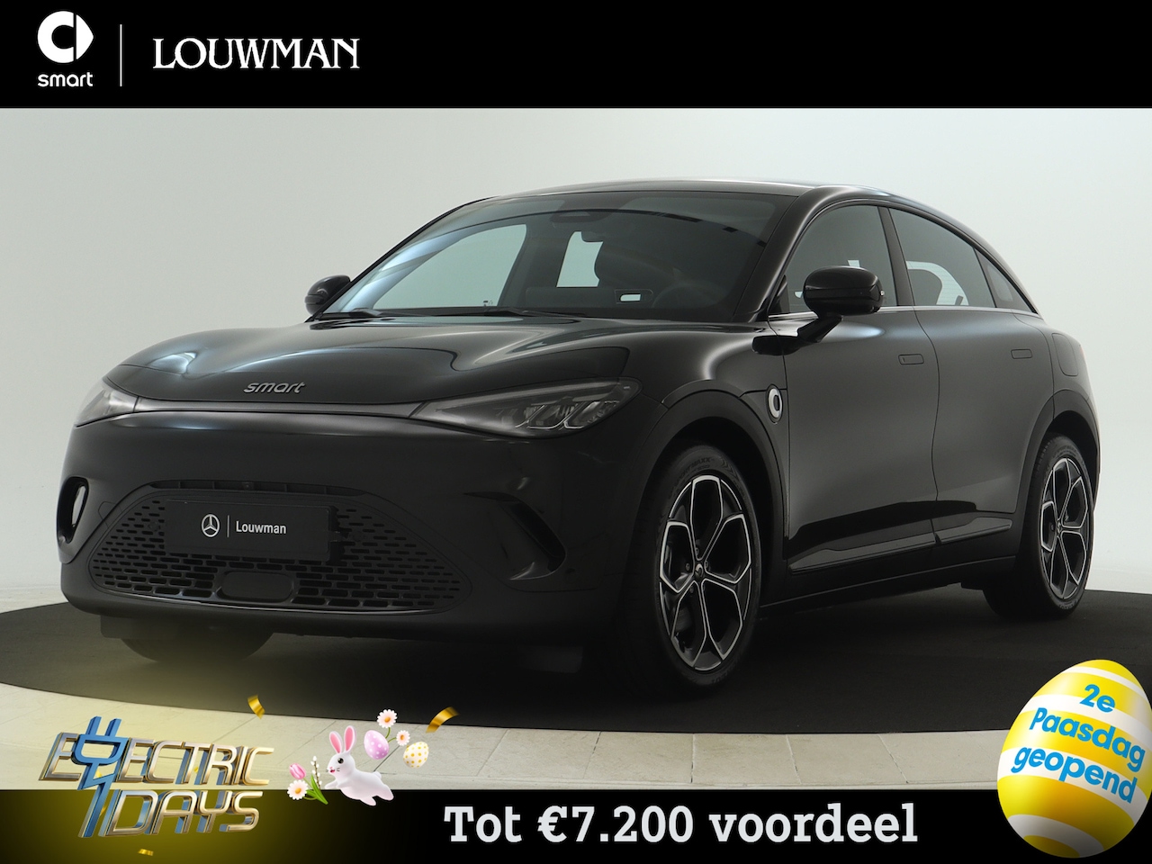 Smart #3 - Pro 49 kWh | Smart Cash buy korting VAN €35.515 NAAR €33.015 smart-paasweekend - AutoWereld.nl
