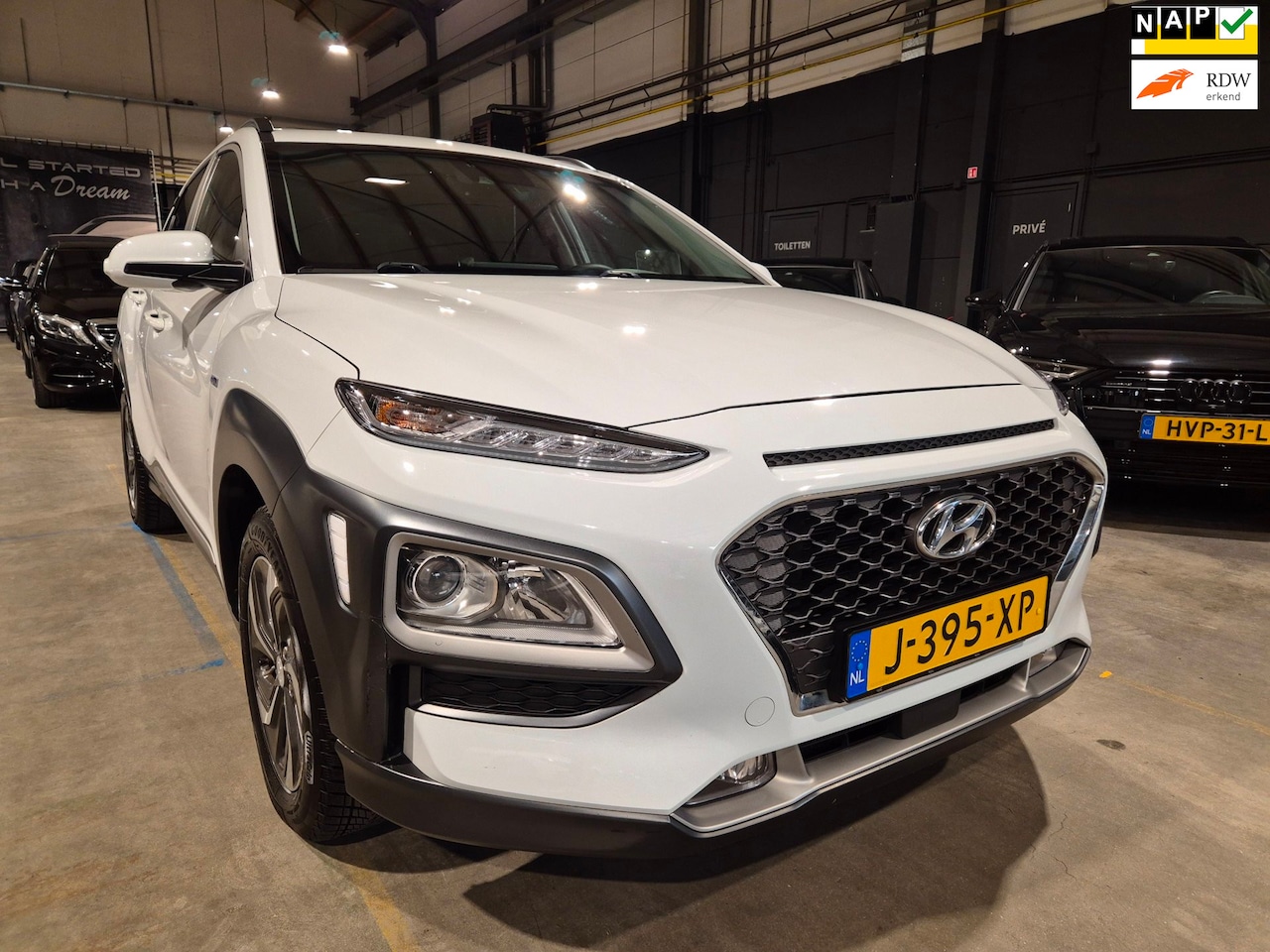 Hyundai Kona - 1.6 GDI HEV Fashion Sky - Schuifdak - Navi - Cruise - Camera - Incl BTW - AutoWereld.nl