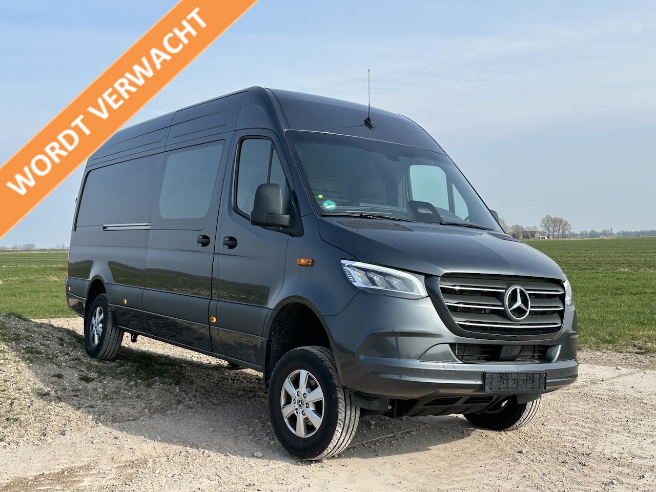 Mercedes-Benz Sprinter - 319 CDI 191 PK 4x4 AUTOMAAT FACELIFT BPM VRIJ !! / 9G-TRONIC / L3H2 / STUUR EN STOELVERWAR - AutoWereld.nl