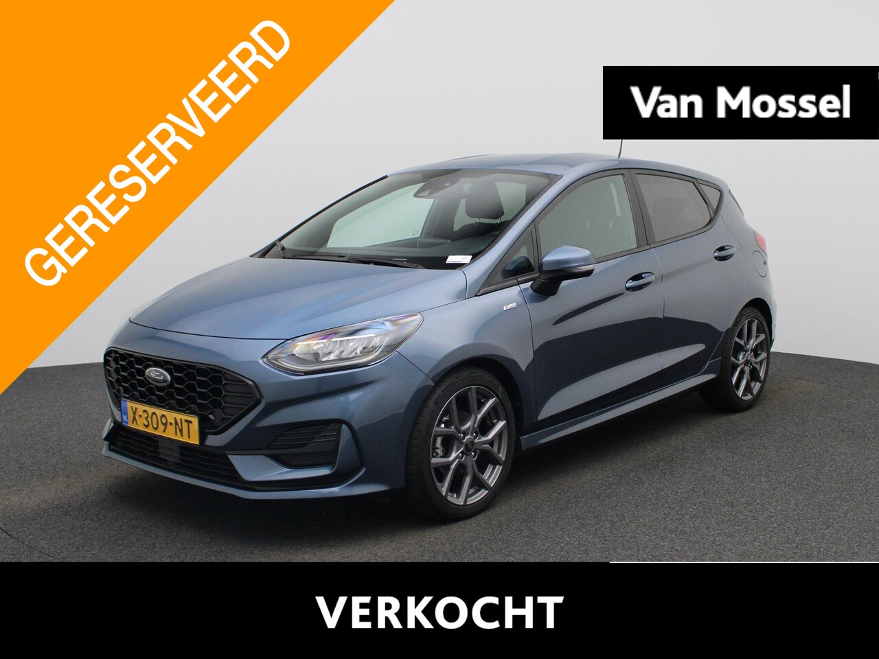Ford Fiesta - 1.0 EcoBoost Hybrid ST-Line | Winter pack | Climate Control | Cruise Control | Apple carpl - AutoWereld.nl