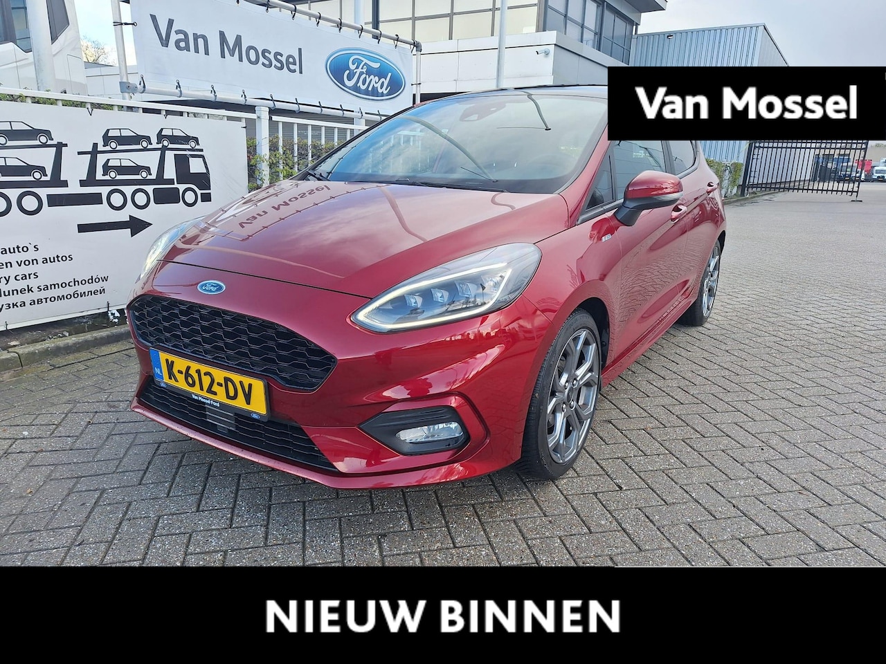 Ford Fiesta - 1.0 EcoBoost ST-Line | Navi | Adaptive Cruise Control | Panoramadak | Verwarmbare Voorruit - AutoWereld.nl