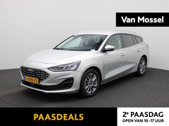 Ford Focus Wagon - 1.0 EcoBoost Hybrid Titanium | LMV | NAVIGATIE | CRUISE CONTROL | PARKEERSENSOREN |