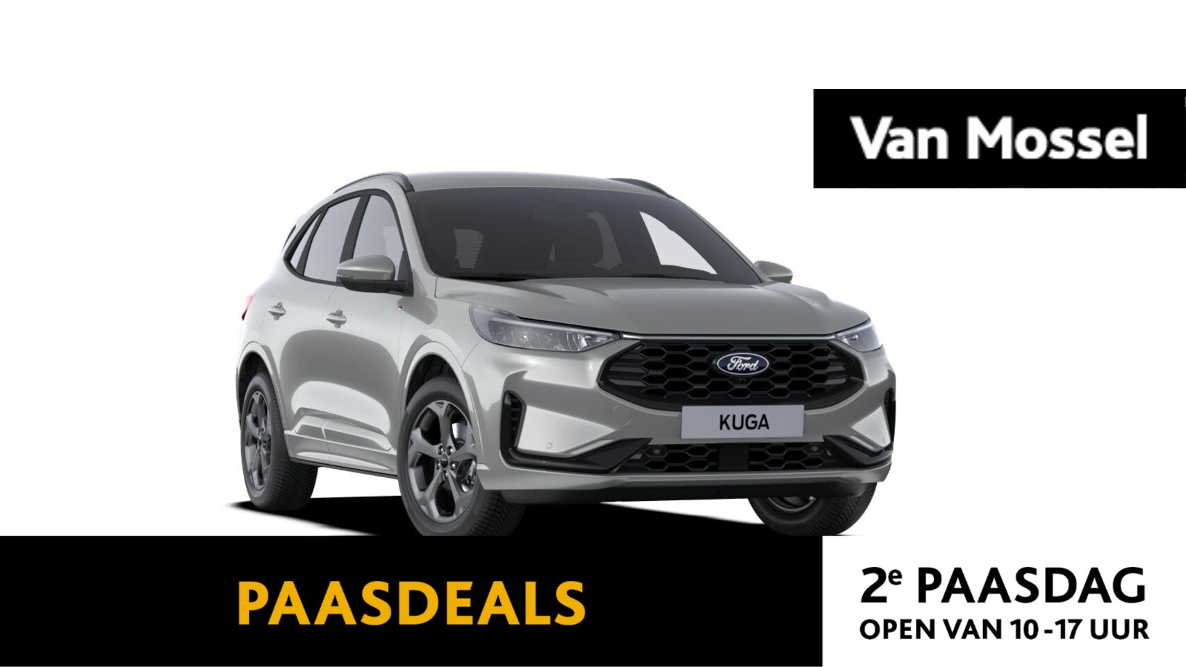 Ford Kuga - 2.5 PHEV ST-Line | 2100KG TREKGEWICHT | 243 PK!  | ST-LINE | SOLAR SILVER | NU TE BESTELLE - AutoWereld.nl