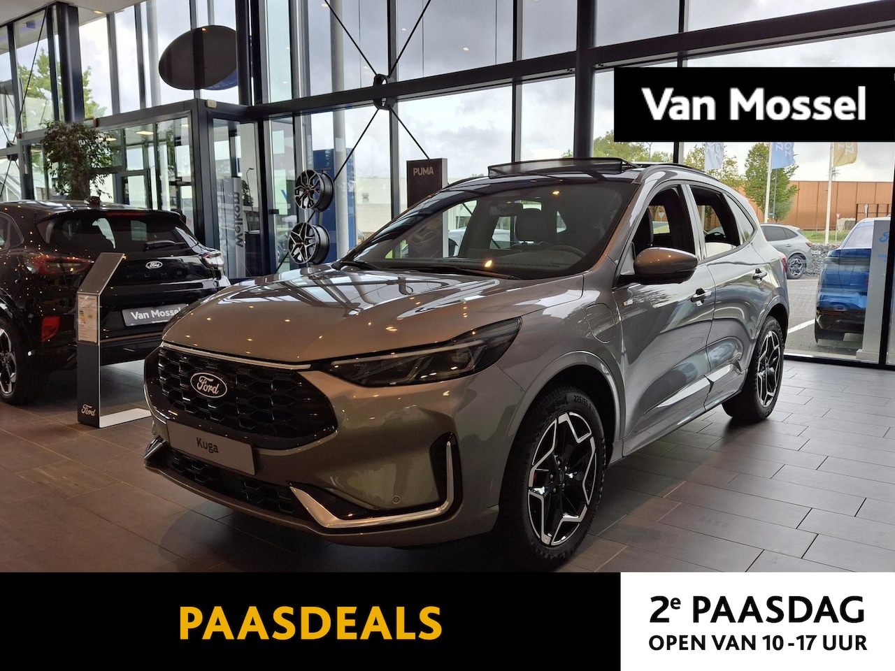 Ford Kuga - 2.5 PHEV ST-Line X €4000 Ford voordeel | Gratis laadpaal | Te bestellen | Winterpack |  Pa - AutoWereld.nl