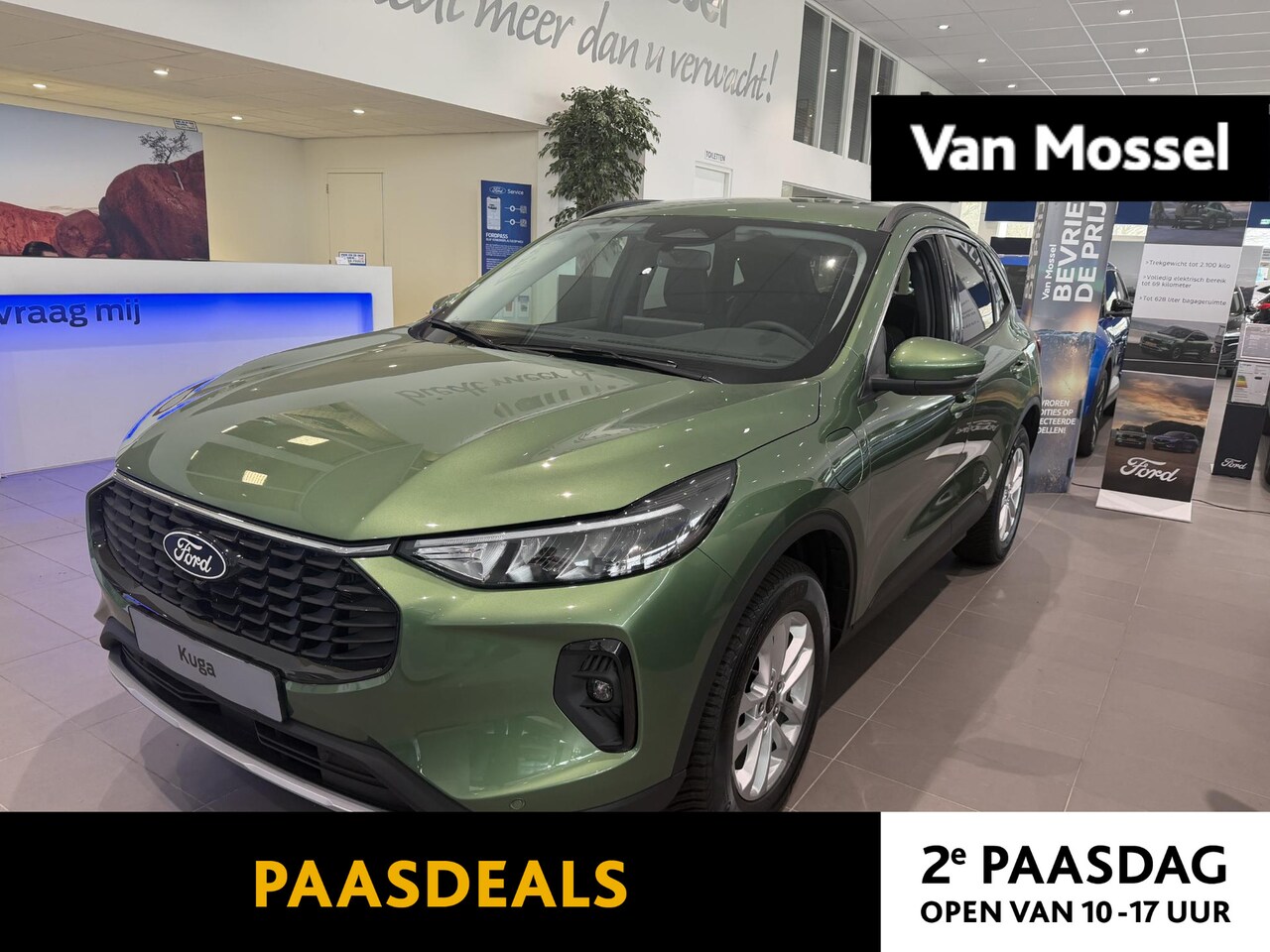 Ford Kuga - 2.5 PHEV Titanium €4000 FORD VOORDEEL | ADAPT. CRUISE | 360 CAMERA | TREKHAAK | WINTERPACK - AutoWereld.nl