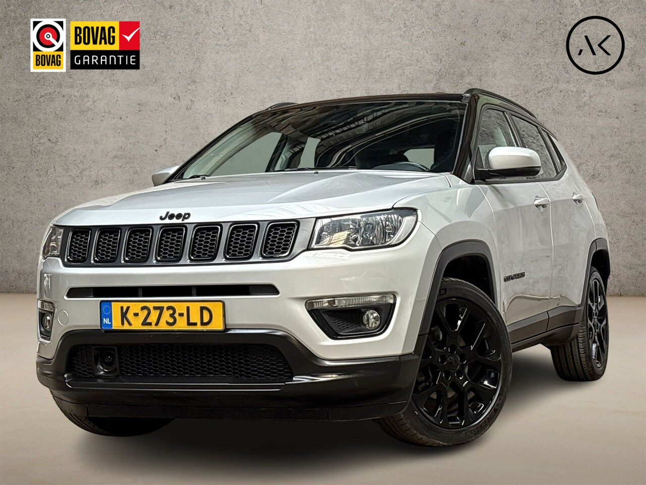 Jeep Compass - 1.3T Night Eagle Sport 150Pk Automaat (APPLE CARPLAY, ZWART DAK, GROOT NAVI, CAMERA, GETIN - AutoWereld.nl