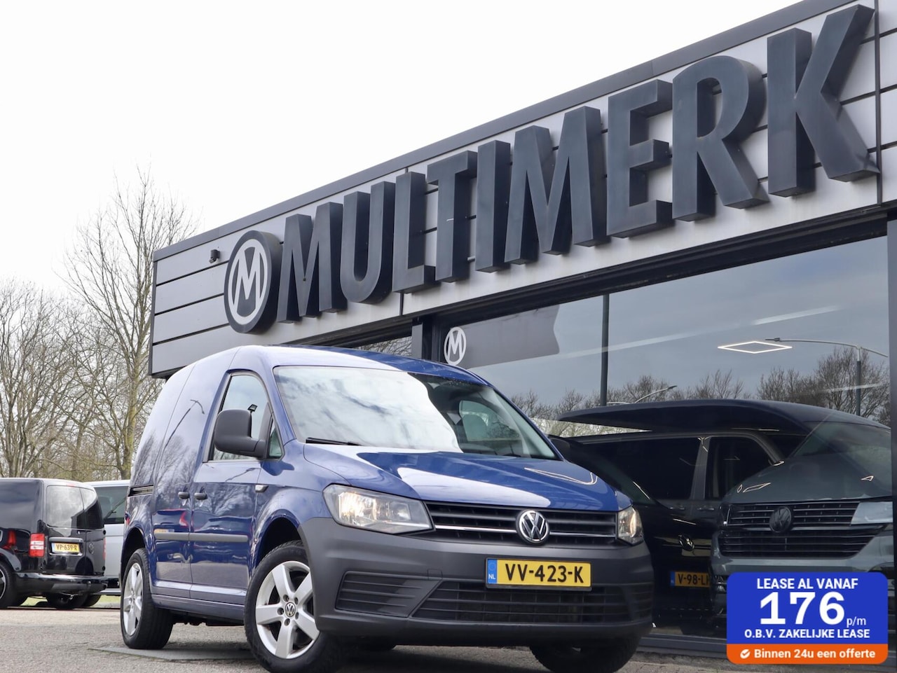 Volkswagen Caddy - Bestel 2.0 TDI 150pk DSG Automaat, Navigatie, Trekhaak, LMV - AutoWereld.nl